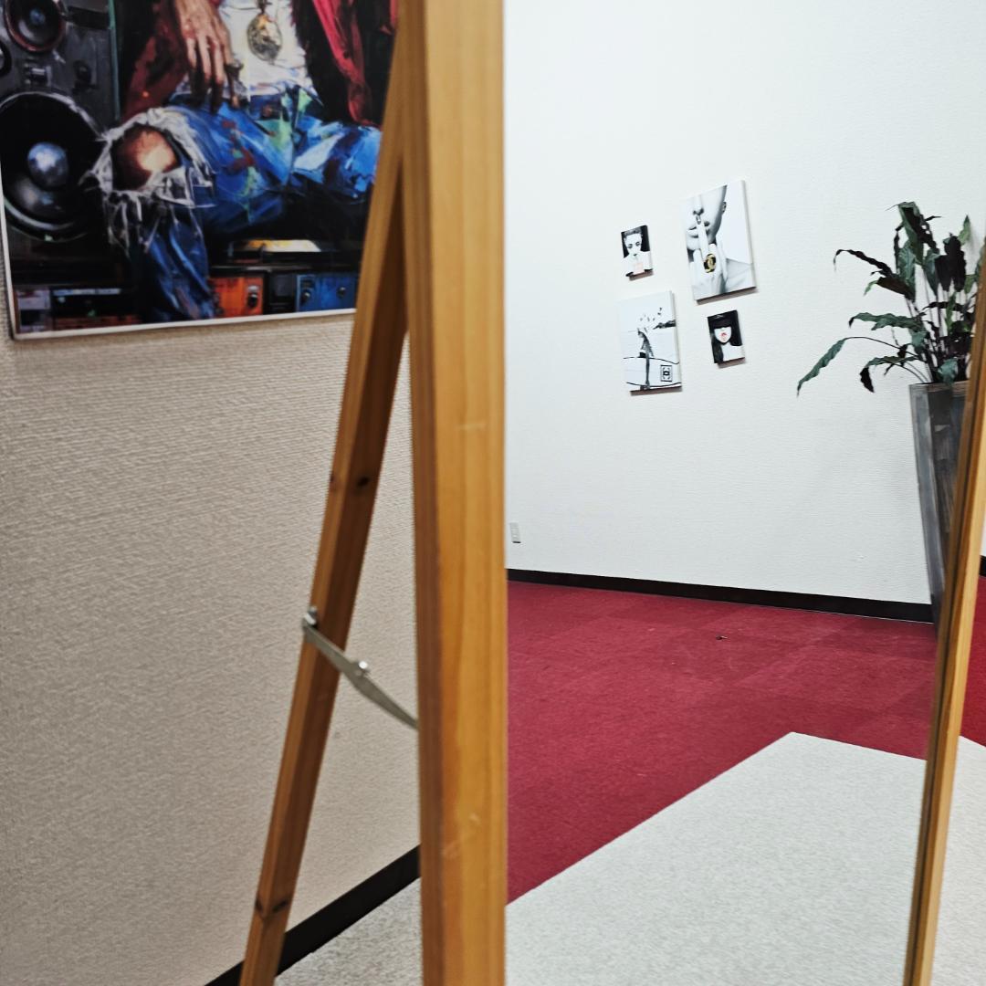 MIRROR/スタンドミラー 幅90cm 高さ180cm 東京23区内送料無料。