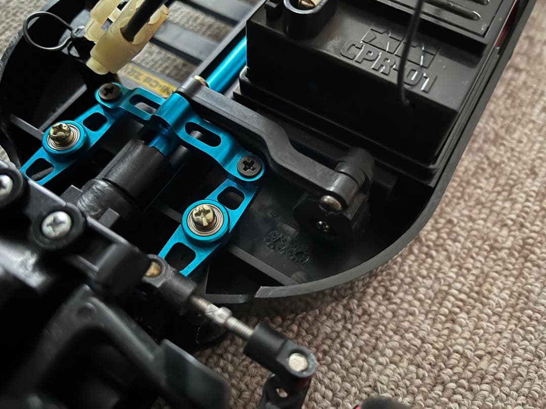 タミヤ TT-01 ベンツAMGボディ ドリラジ 動作OK - メルカリ