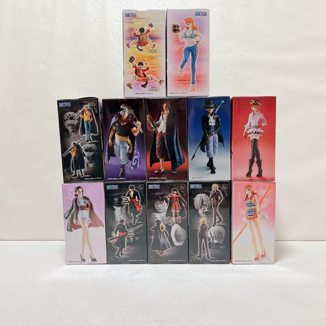【新品未開封】ワンピース 出航 フィギュア 10種 宴だ 2種 12点 プライズ