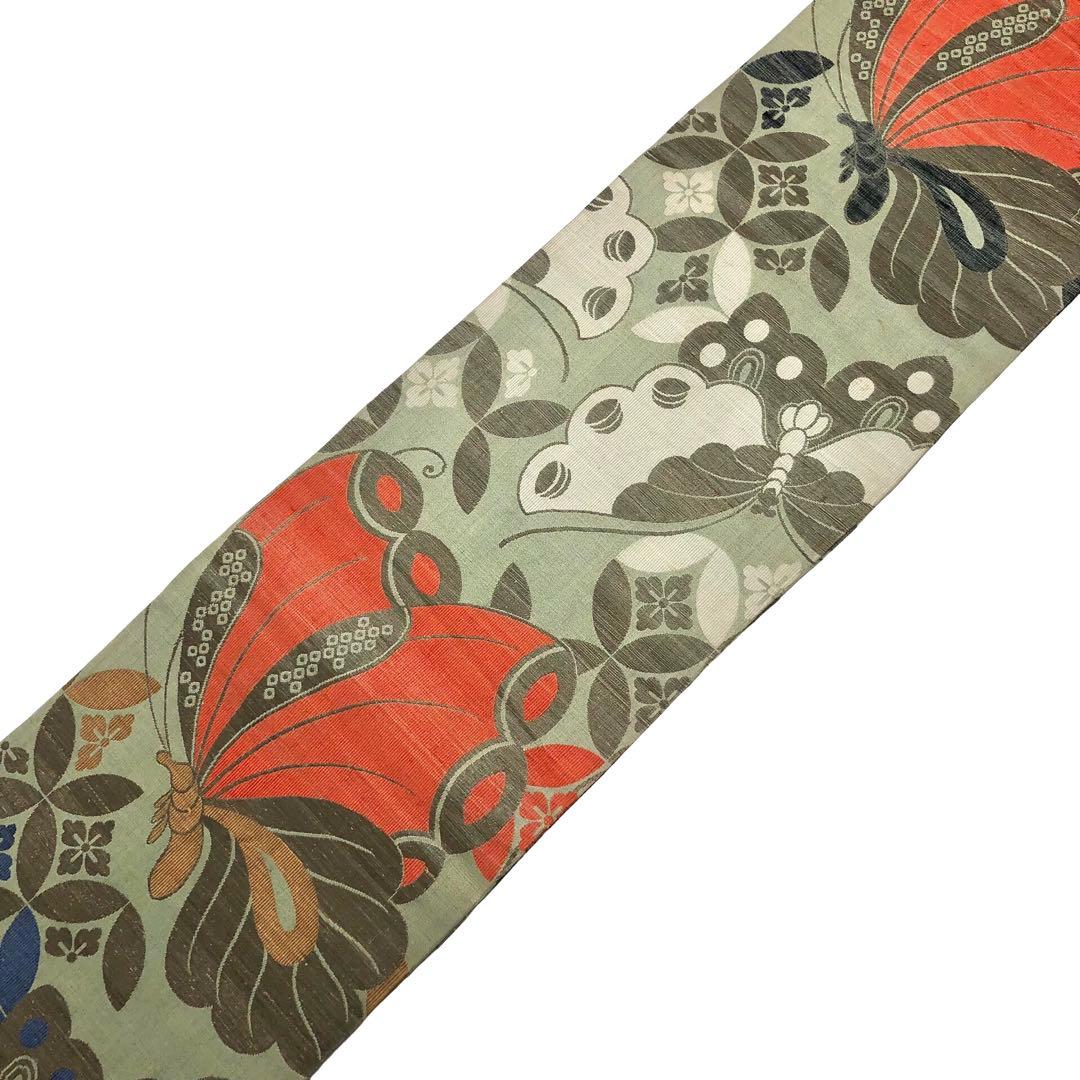 子供着物 子供帯 七五三 7歳 蝶々 七宝 CO-8127