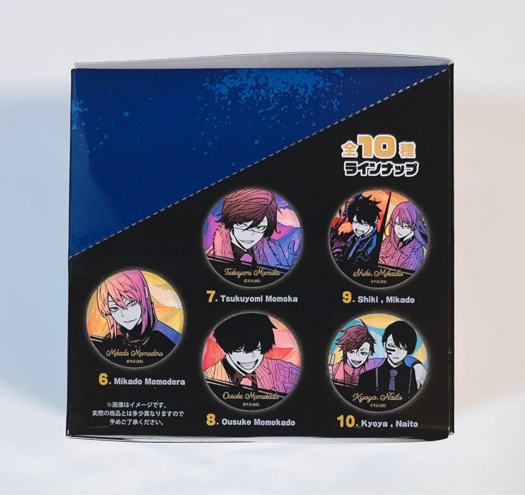 桃源暗鬼 メタリック缶バッジコレクション AGF 全10種 未開封 1BOX