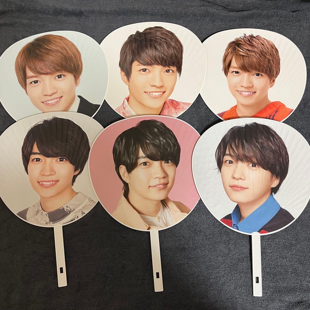 西畑大吾 歴代 うちわ 6枚セット - メルカリ