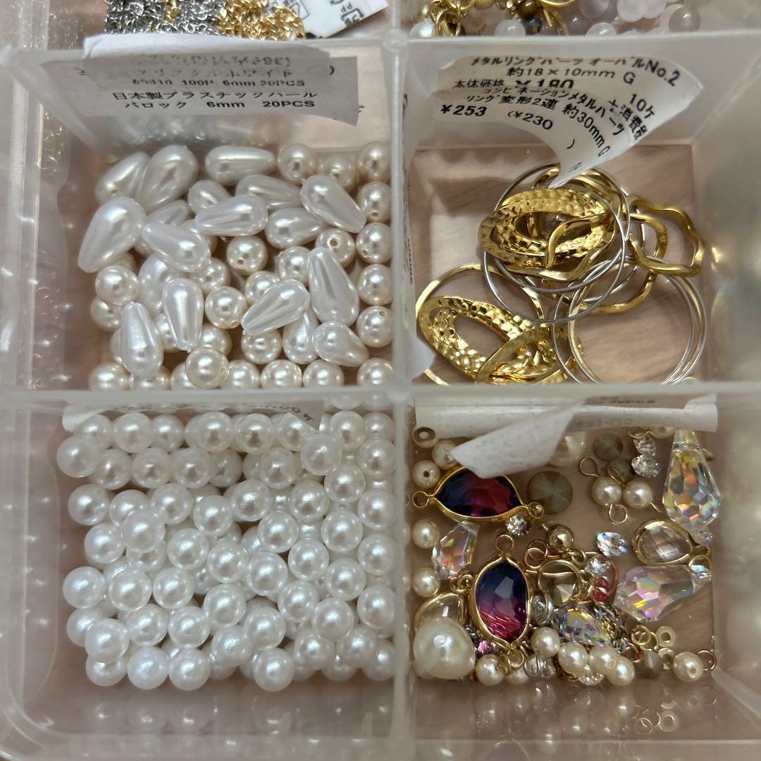 ハンドメイド ピアス アクセサリーパーツ 色々セット パーツ