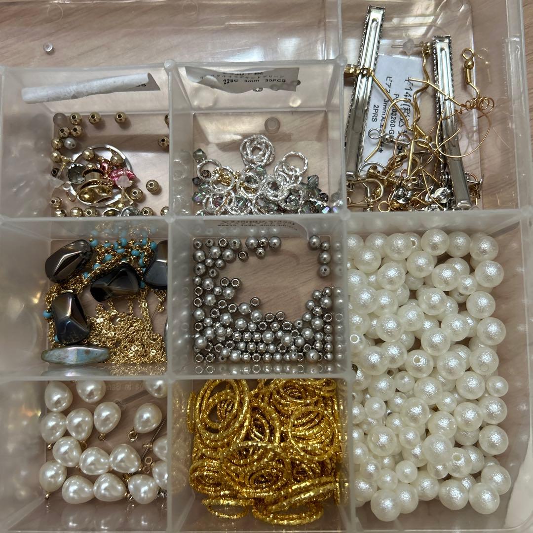 ハンドメイド ピアス アクセサリーパーツ 色々セット パーツ