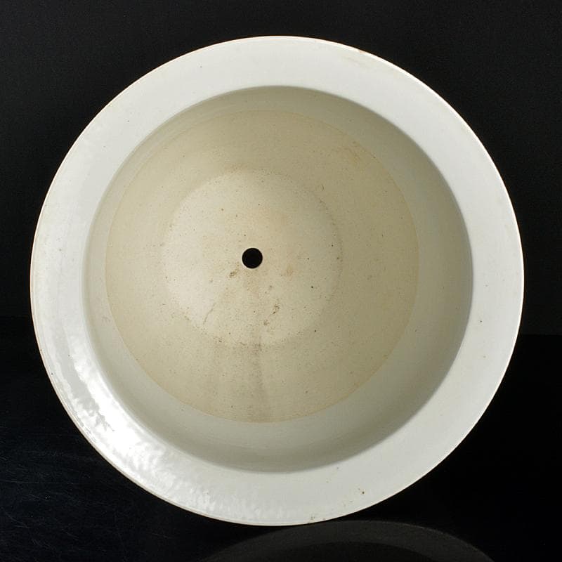 中国 中国景徳鎮制造款 粉彩 漢詩花鳥文 大鉢 F R5829B - メルカリ