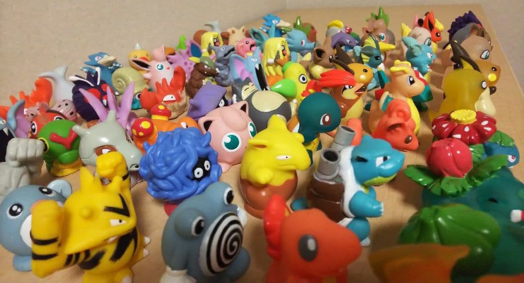 ポケモンキッズ ソフビ指人形 初代 クリア 他 - メルカリ