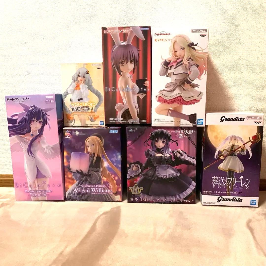 最新含美少女系フィギュア まとめ売り7点セット/ハルヒ/十王星南