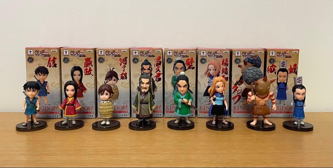 キングダム　KINGDOM ワールドコレクタブル　フィギュア　ワーコレ　27体