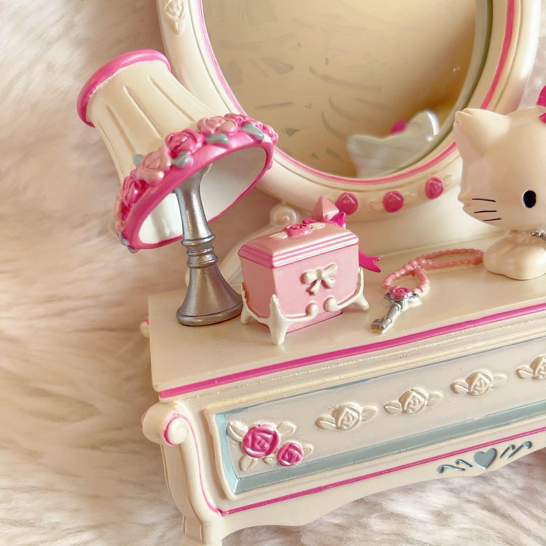 希少レア　チャーミーキティ　ドレッサーガタミラー　2005年製　サンリオ　レトロ