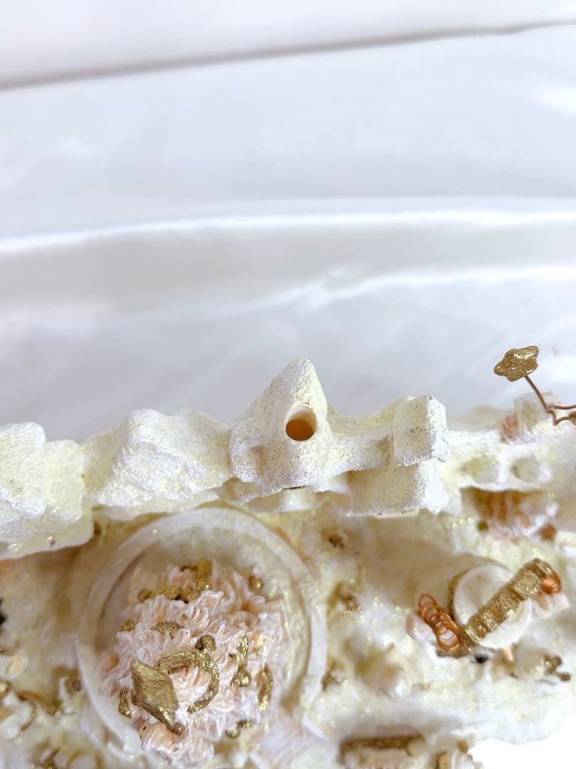 クリスマス村の置物 サンタとトナカイ付き