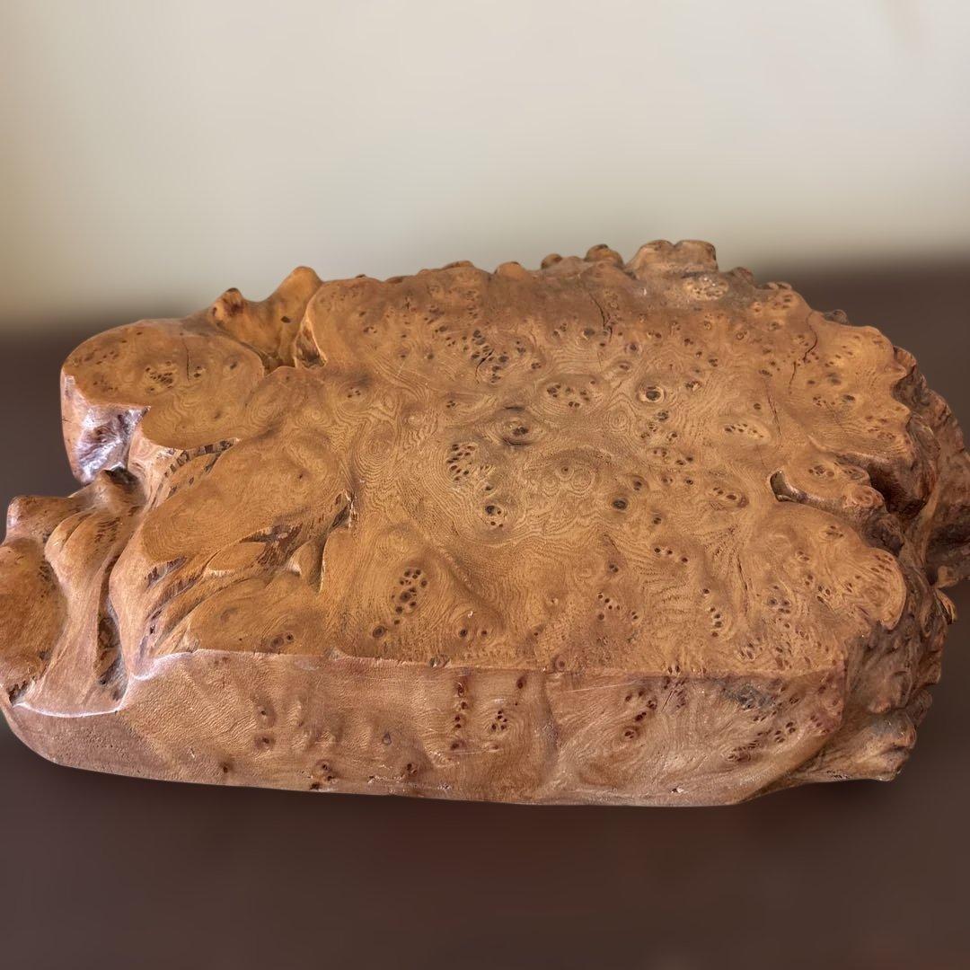 瘤杢（こぶもく）　花台　飾り台