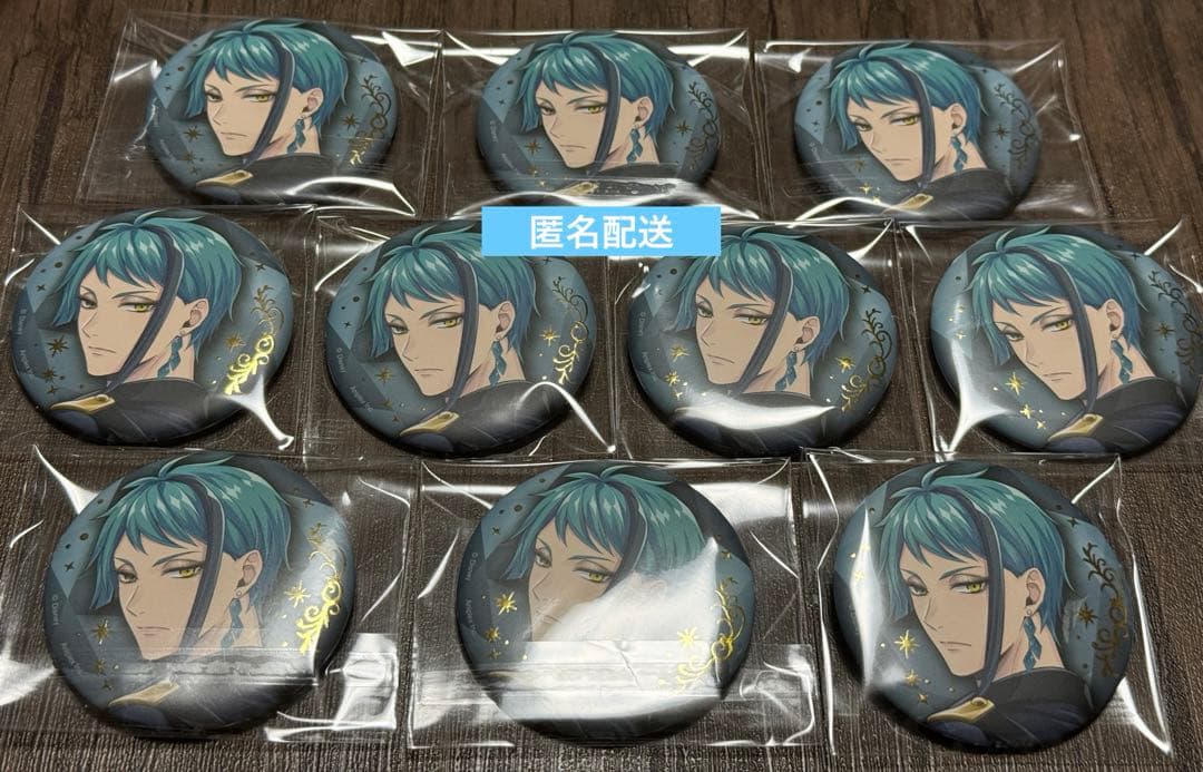 ジェイド・リーチ ブレイジングジュエル ブレジュ 缶バッジ ツイステ