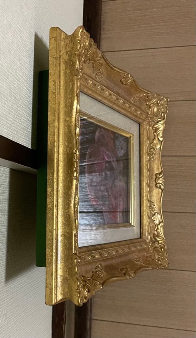 織田廣喜 少女 ガラス絵 共シール 二科会理事長 0号 e919 - メルカリ