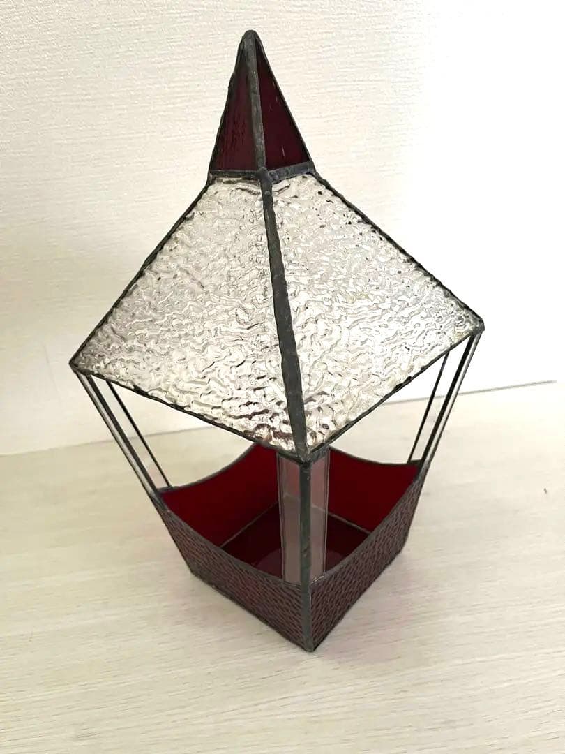 ステンドグラス《テラリウム三角屋根》