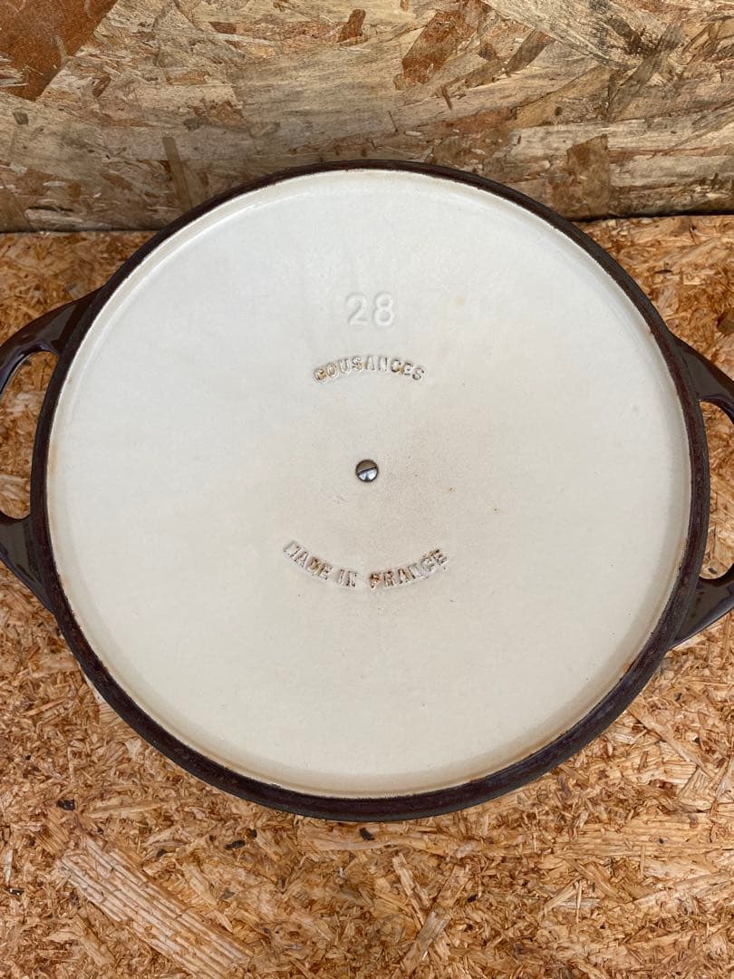 希少！ ヴィンテージ COUSANCES クーザンス 両手鍋 28cm