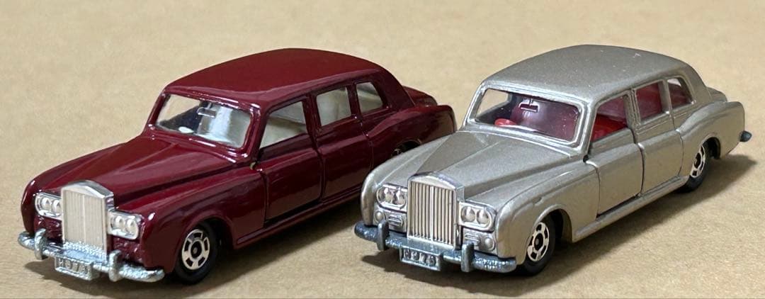 日本製 トミカ ロールスロイス ファンタムⅥ 2台セット 昭和トミカ】ロールスロイス ファンタムⅥ──手のひらの上の“王室の