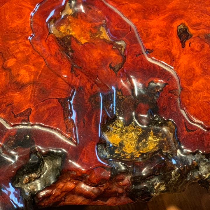 花梨　高級木材　一枚テーブル