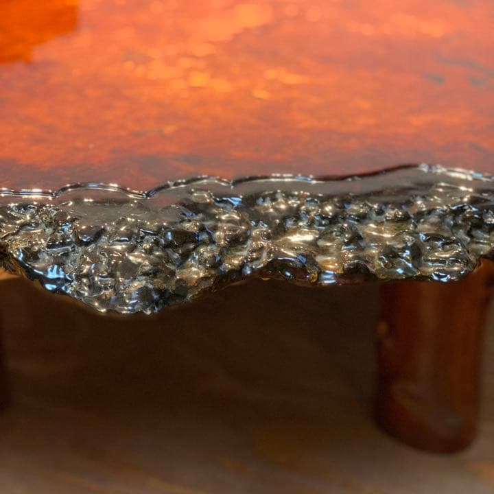 花梨　高級木材　一枚テーブル