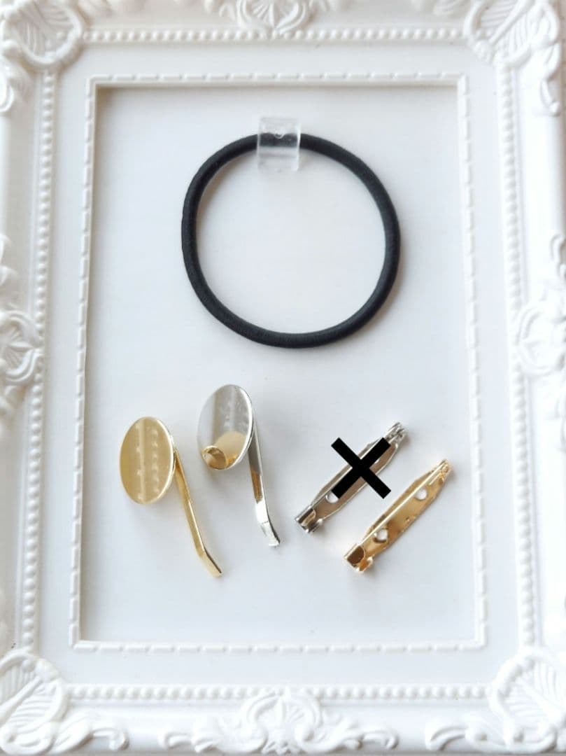 【1492】レジン　桜　ヘアゴム　ポニーフック　ブロ―チ　ハンドメイド