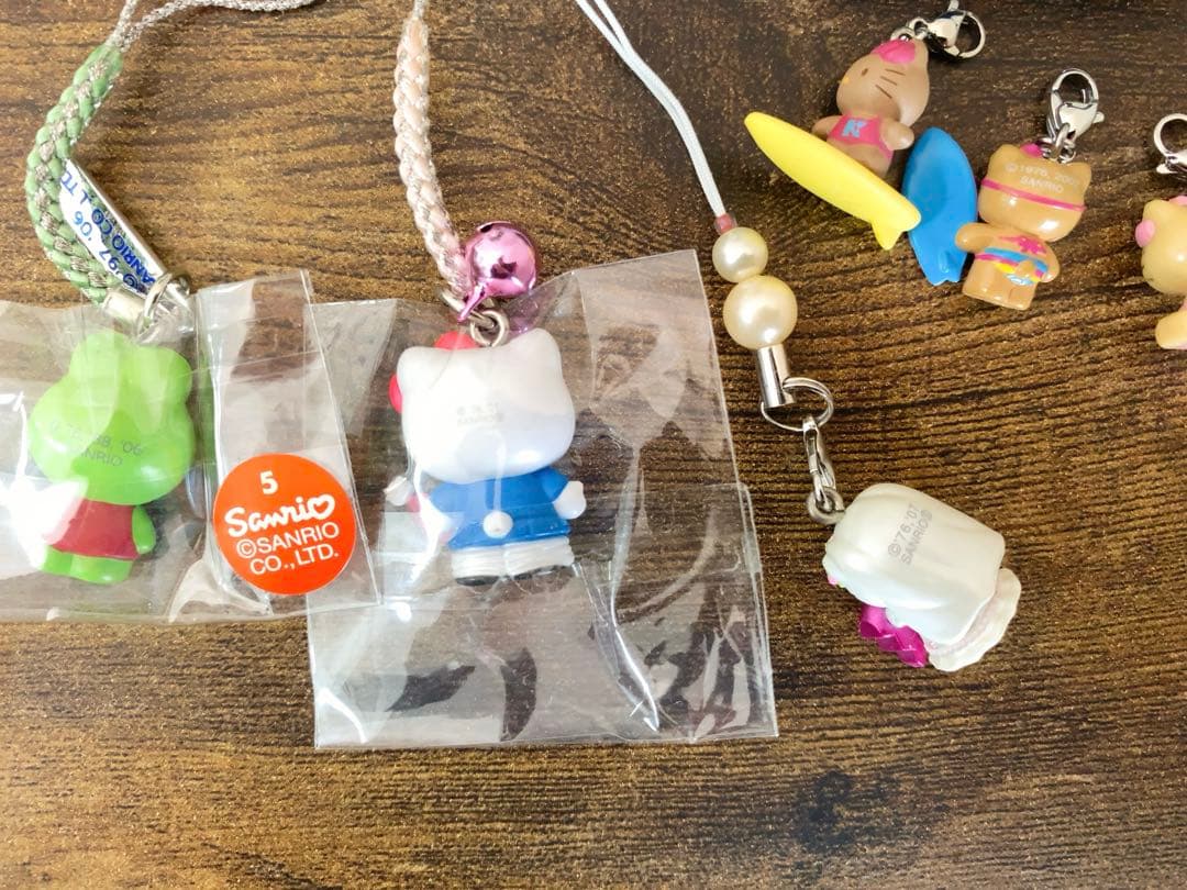 【激レア】ご当地キティ　根付　ファスナーマスコット　ストラップ　8個　まとめ売り