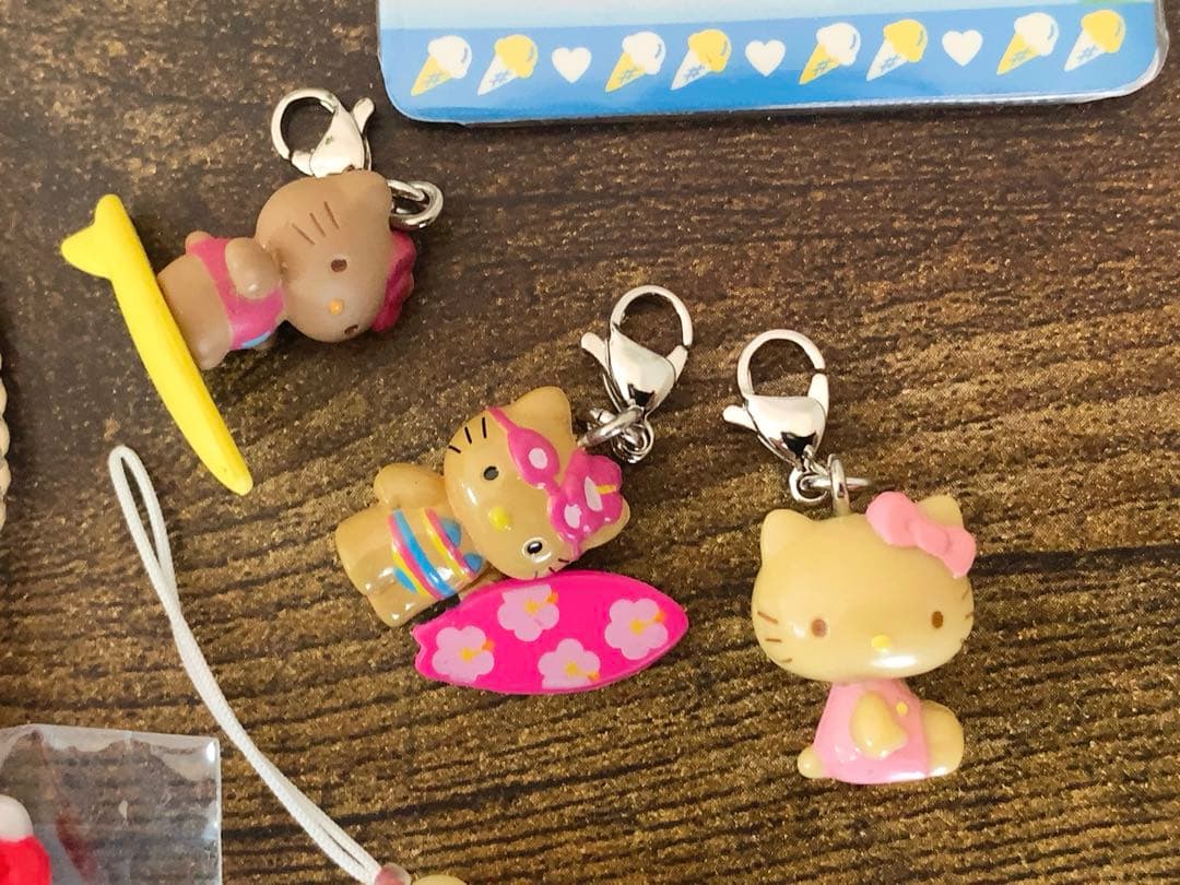 【激レア】ご当地キティ　根付　ファスナーマスコット　ストラップ　8個　まとめ売り