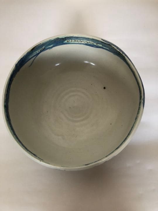 鉢　色絵馬車絵図　宮崎祐輔作