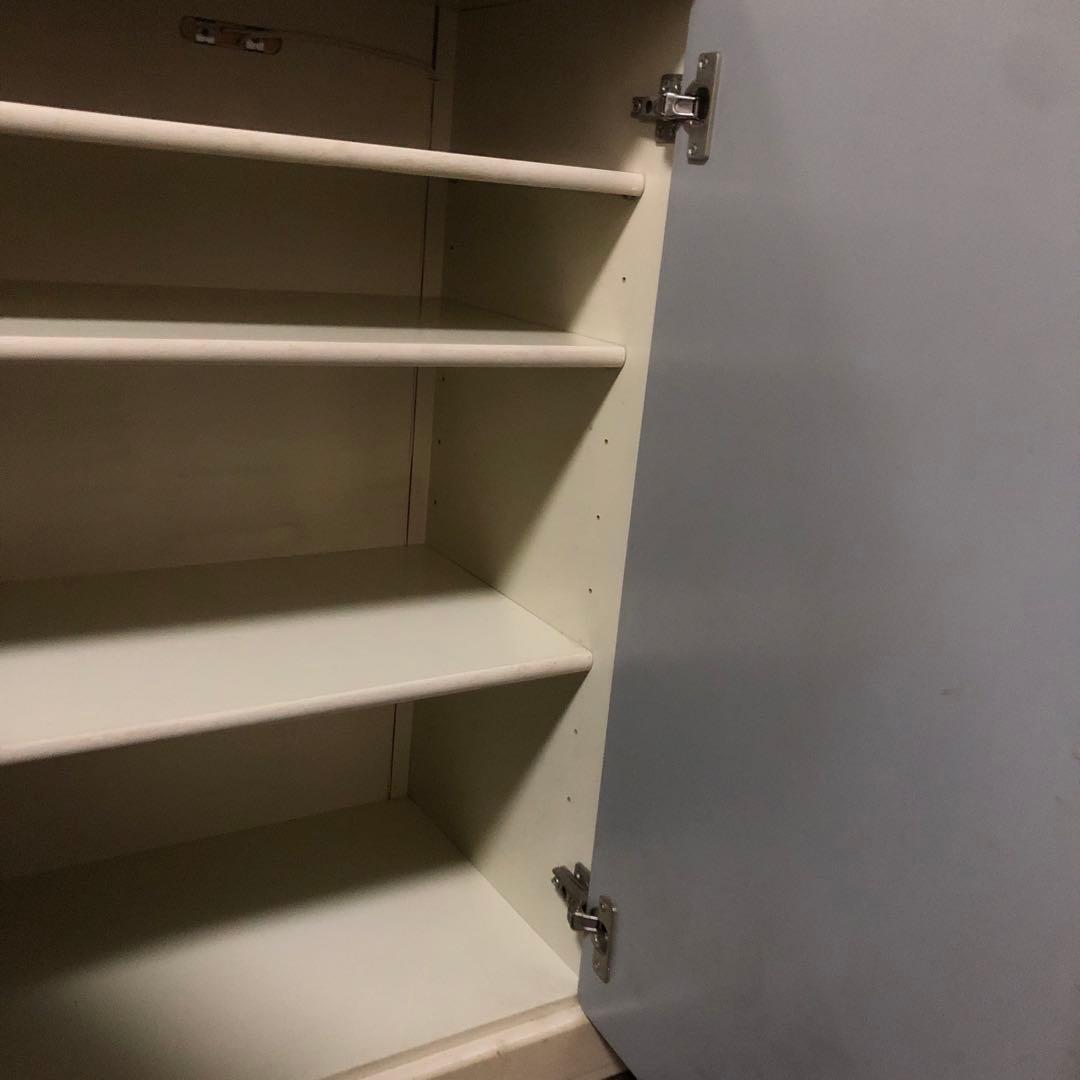 両面ハッチ　　両面食器棚　　スリム食器棚　キッチンカウンター　カウンター