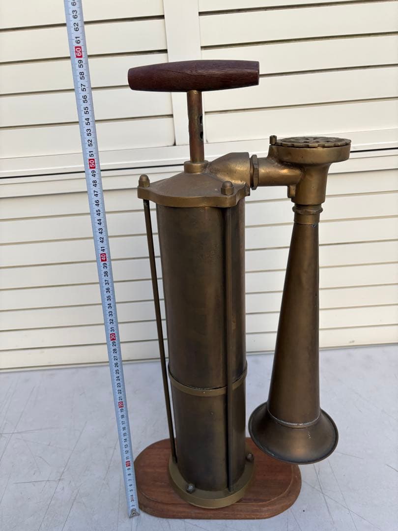 入手困難アンティーク◎航海船フォグホーン◎昔の船の汽笛航海船