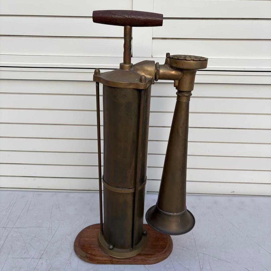 入手困難アンティーク◎航海船フォグホーン◎昔の船の汽笛航海船