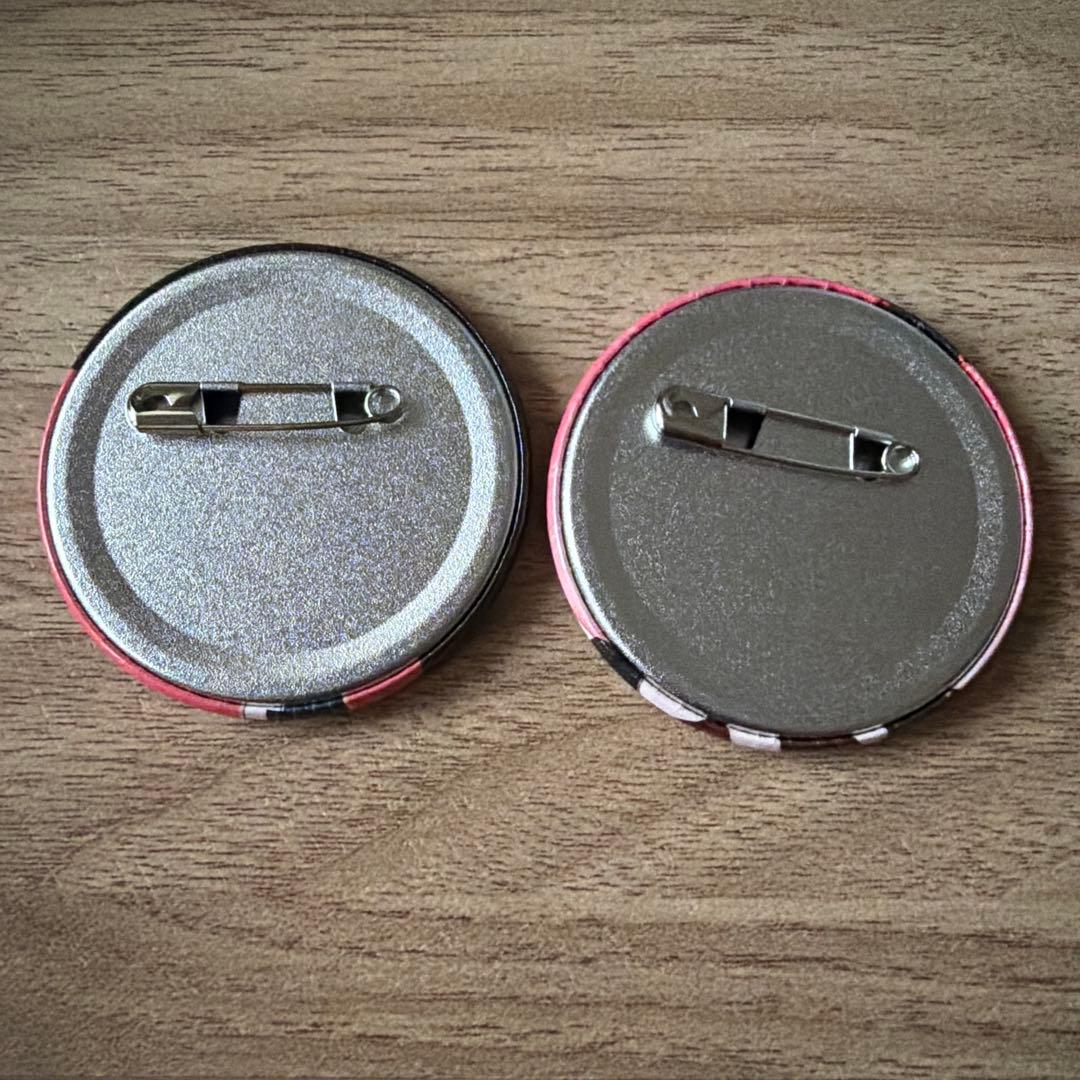 時光代理人　缶バッジ　リン　喬苓 2点