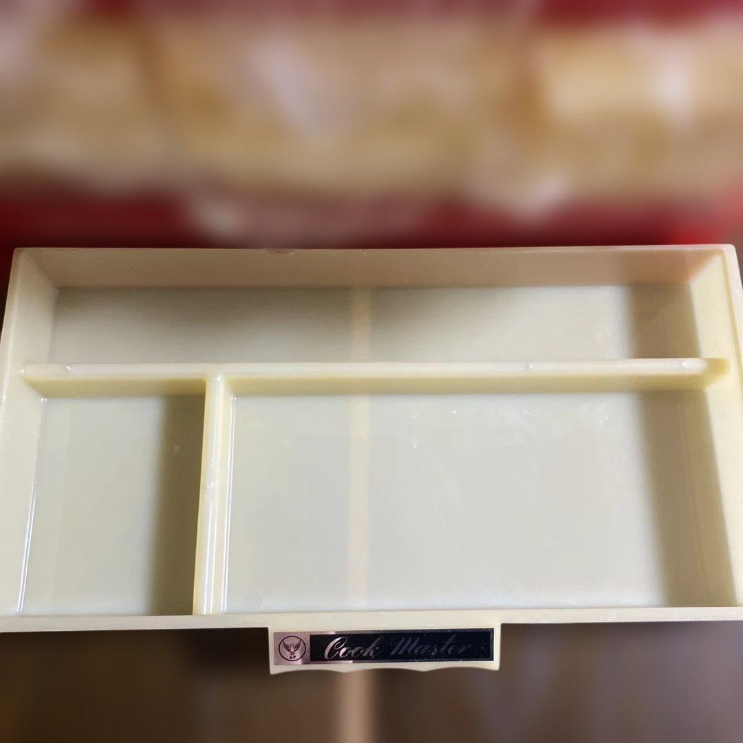 平和工業株式会社　ハイクック　調味料ケース　昭和レトロ　レッド　ヴィンテージ