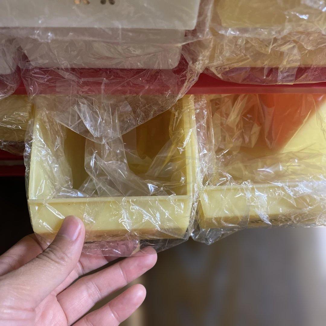 平和工業株式会社　ハイクック　調味料ケース　昭和レトロ　レッド　ヴィンテージ