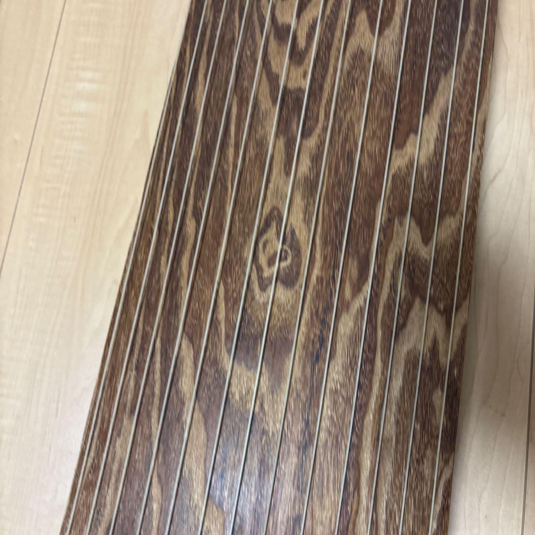 【超高級】　13弦　くり甲　見事な木彫り