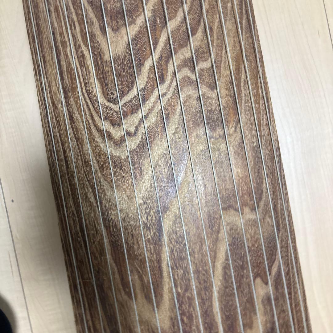 【超高級】　13弦　くり甲　見事な木彫り