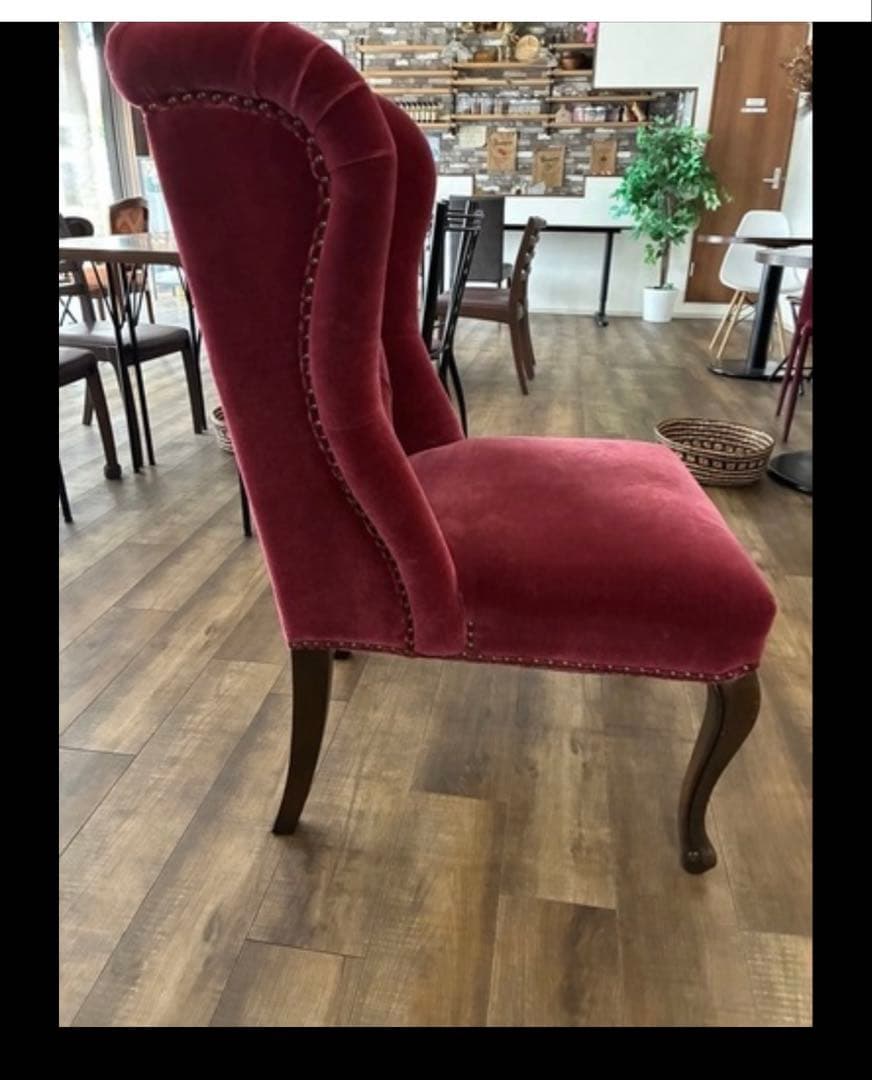 ヴィンセントのハイバックダイニングチェア、チェスターチェア