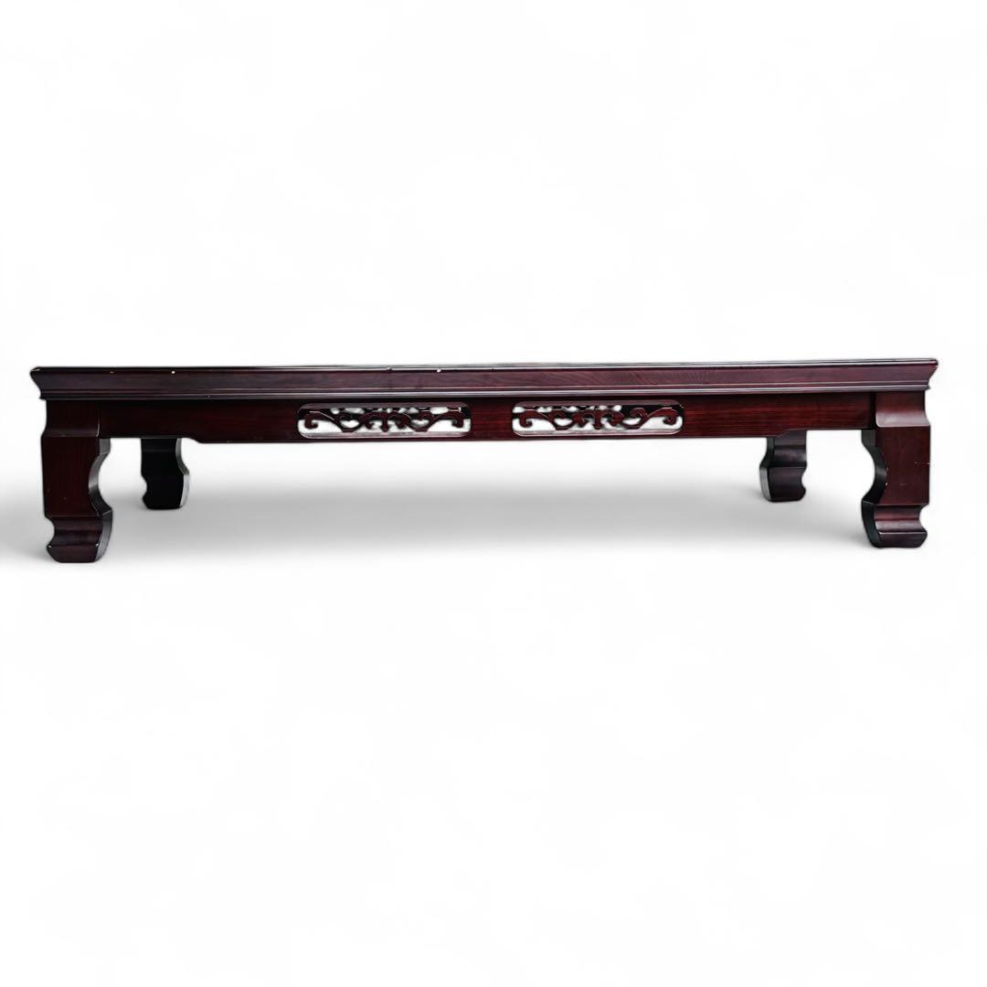 ローテーブル センターテーブル 枝梅絵飾り 金糸銀糸 座卓 昭和レトロ テーブル