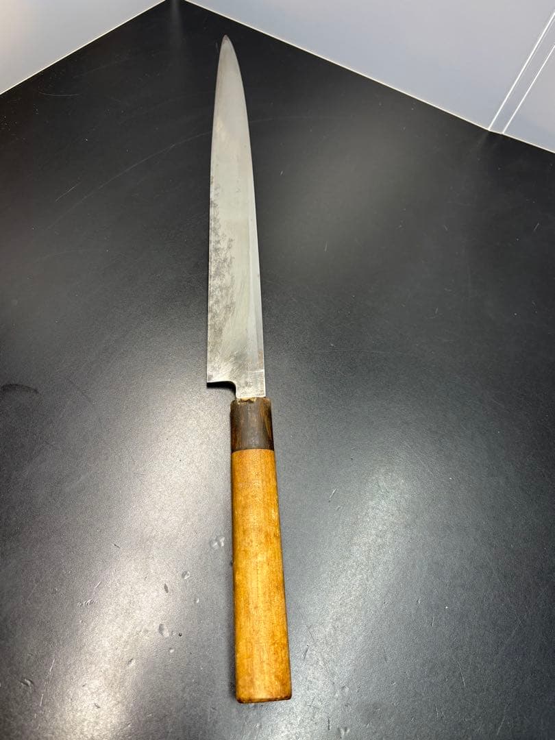 菊一文字 別打 柳刃包丁 刺身包丁 和包丁 片刃 調理器具 水牛 角巻