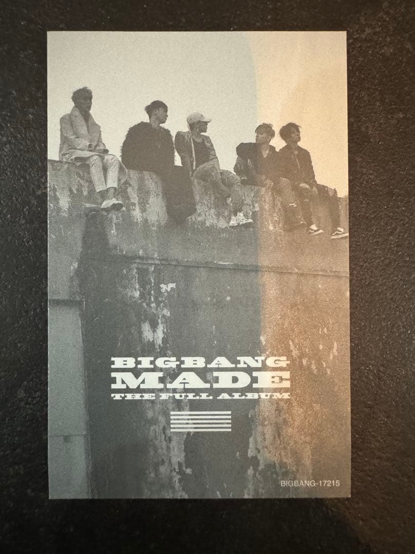 BIGBANG MADE フォトカード 韓国盤 TOP 公式 タプ T.O.P - メルカリ