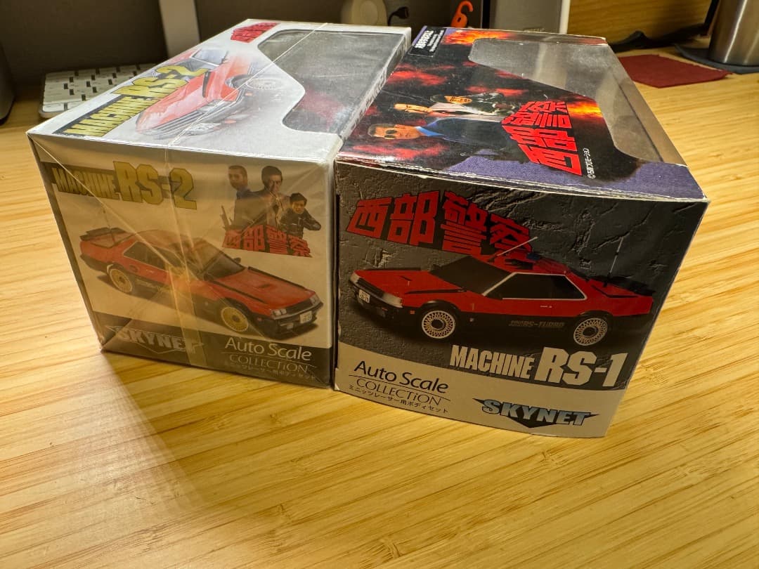 ミニッツ　西部警察　マシーン RS1 & RS-2 未使用、未開封