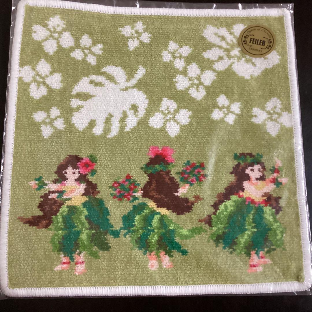 フェイラー マナマナハンカチ グリーン - メルカリ