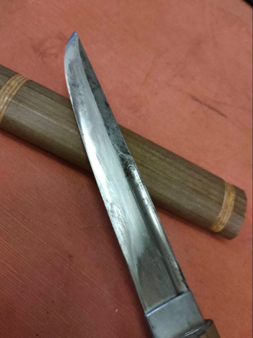 残欠刀 合法サイズに切断済 アウトドア 工作ナイフに - メルカリ