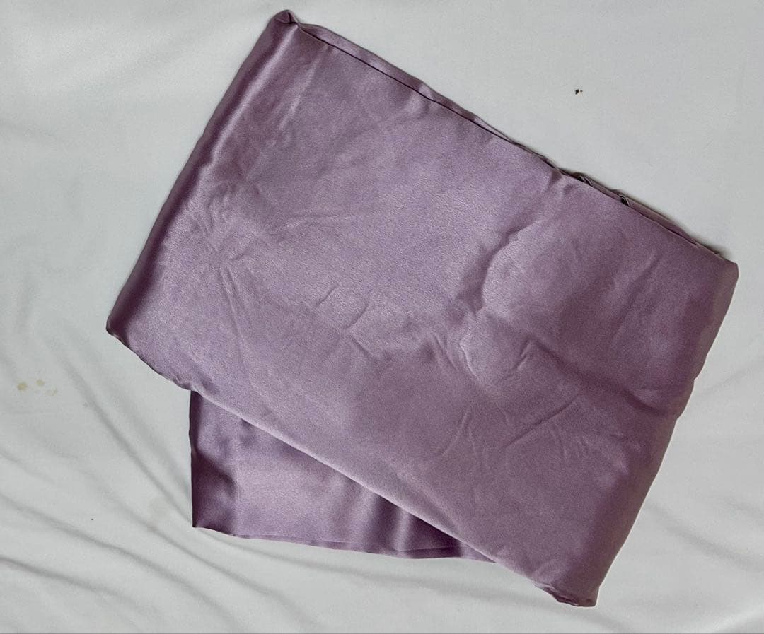 シルク100% 掛け布団カバー ラベンダー 190×210