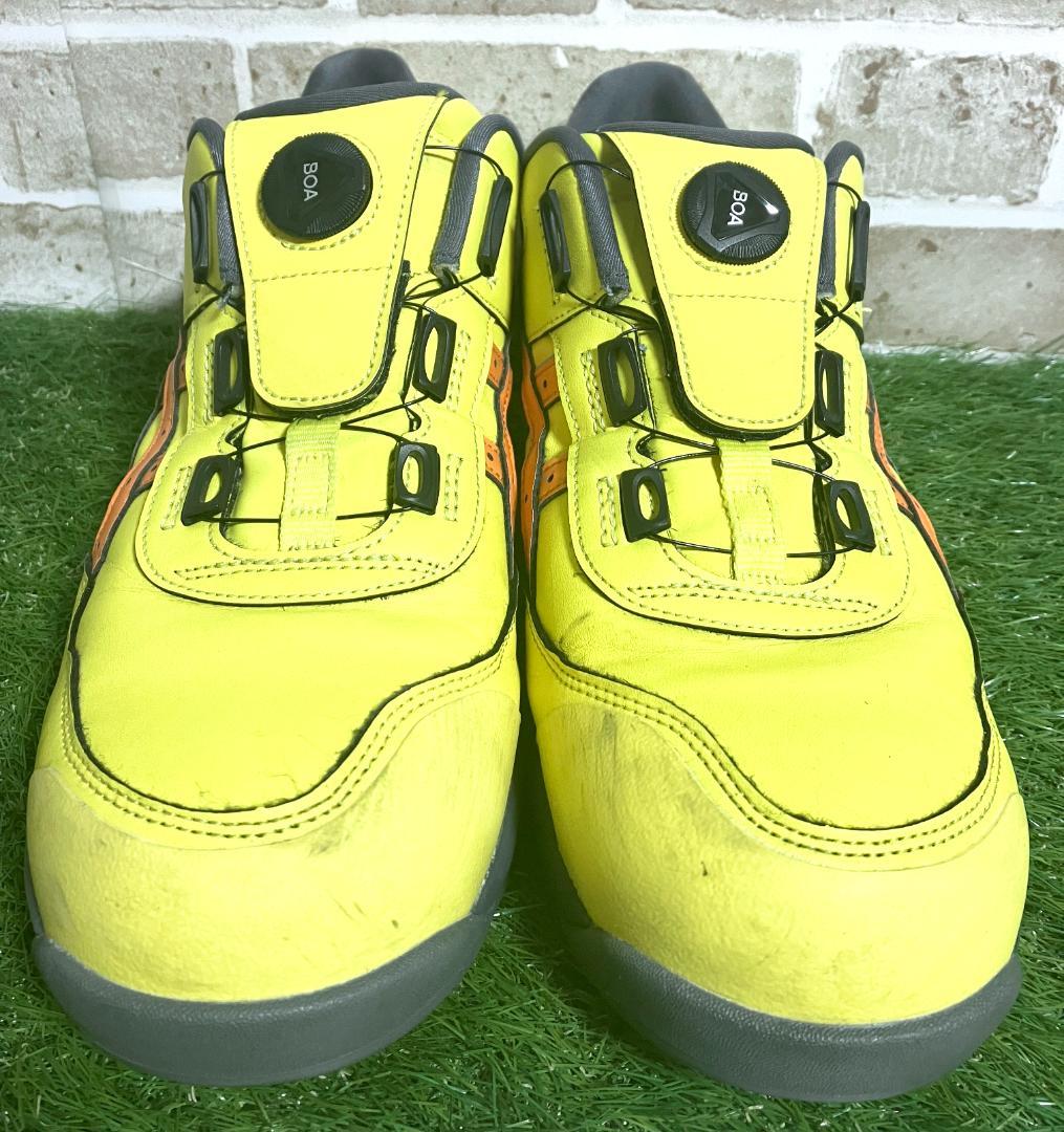 【早い者勝ち】良品 アシックス 1273A029 安全靴 29.0cm イエロー