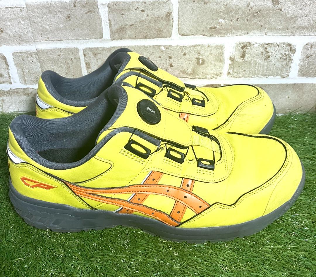 【早い者勝ち】良品 アシックス 1273A029 安全靴 29.0cm イエロー