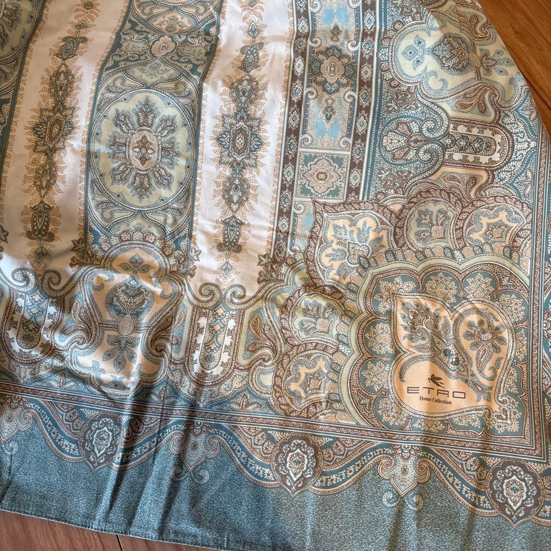 エトロ　Etro コンフォーターケース　掛け布団カバー　ダブル　未使用