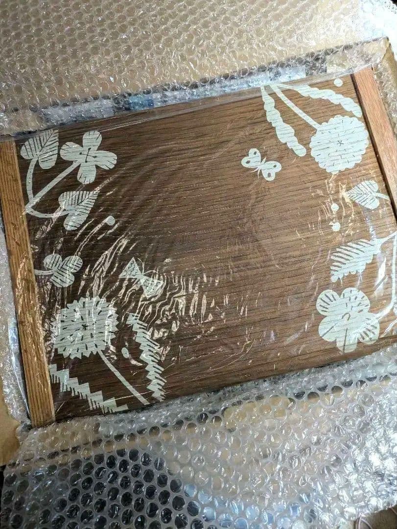 ✾鹿児島睦✾【2個セット】木製ナチュラル御膳・おぼん・プレート