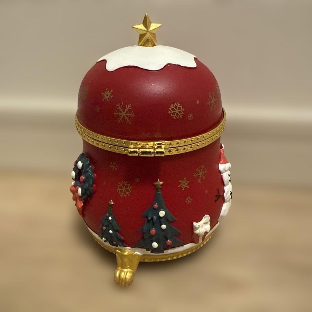 オルゴール CHRISHMAS IS HAPPIER TOGETHER MUSICBOX