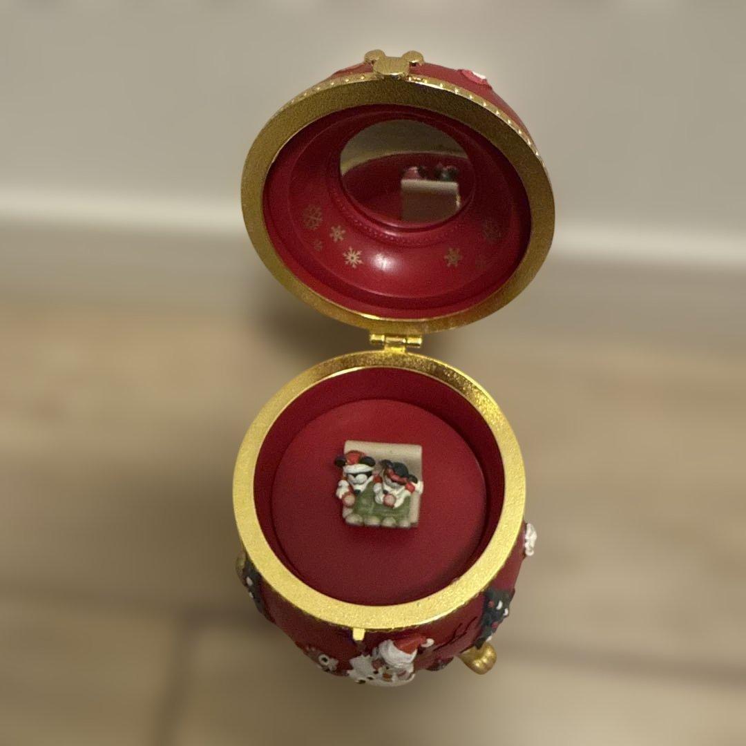 オルゴール CHRISHMAS IS HAPPIER TOGETHER MUSICBOX