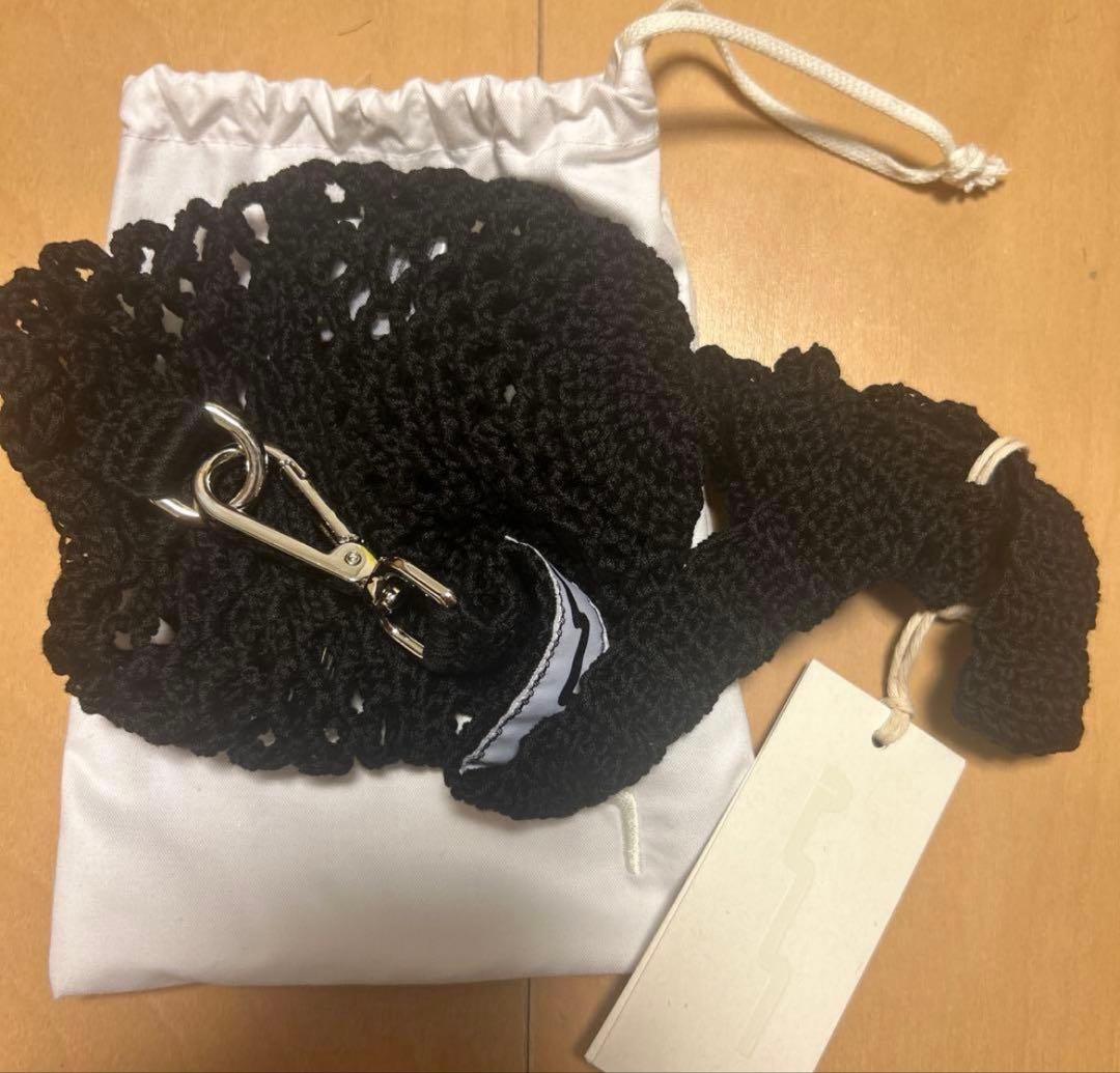 ショルダーバッグ SSU Mesh Crossbody Bag Black