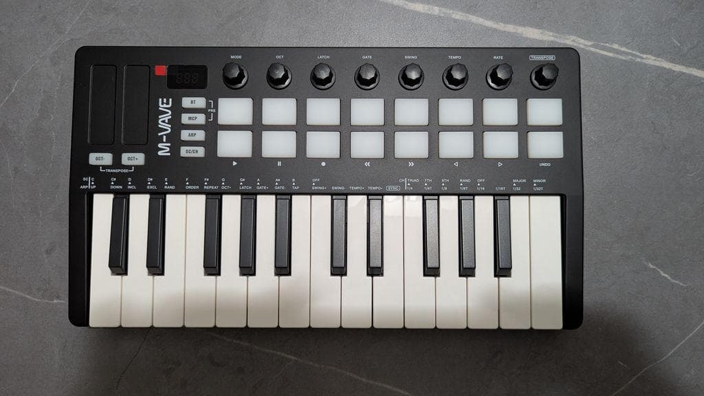 M-WAVE SMK-25 II MIDIキーボード - メルカリ